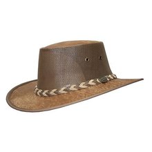 CAPPELLI BARMAH KANGAROO Cappello in pelle lavaggio pietra - Articolo