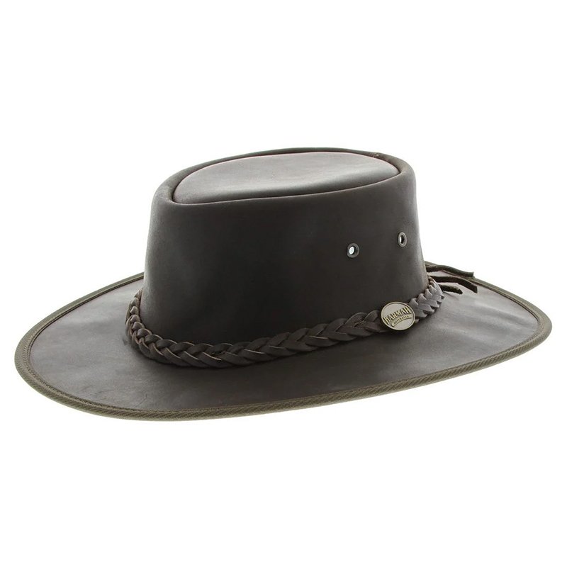 BARMAH 1026 Squashy Fullgrain Leather Hat - Keep Safe in the Harsh ...