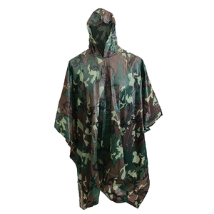 COMMANDO Camoflague Vinyl Poncho