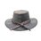 BARMAH 1033MC Leather Hat with Croc Leather Band and 5 Croc Teeth