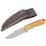 MIGUEL NIETO 11000 Viking Fixed Blade Knife with Leather Sheath