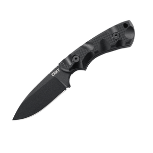 CRKT SiWi Black Fixed Blade Knife with Sheath