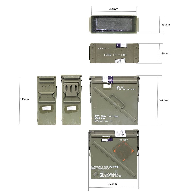 25mm Ammo Box