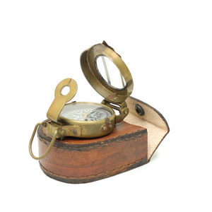 Brass Engineers Sighting Compass by COMMANDO