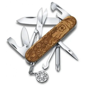 VICTORINOX Super Tinker Wood Winter Magic Limited Edition 2022