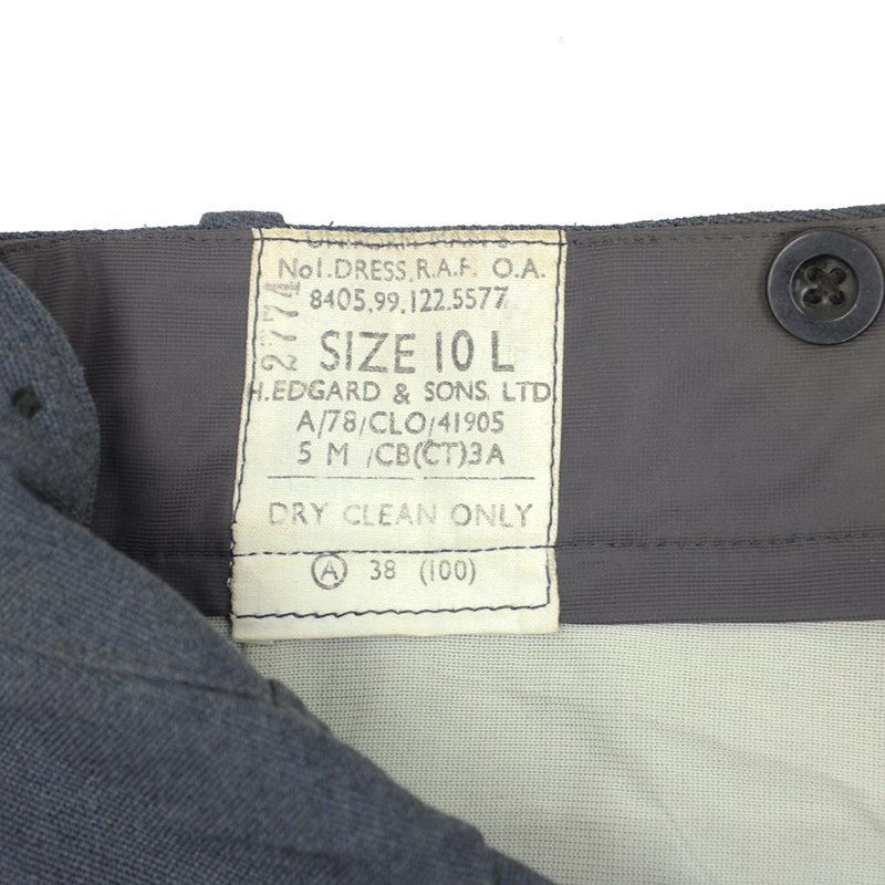 MILITARY SURPLUS RAF No1. Dress Trousers - Browse our Wide Range of ...