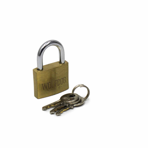 WOLFDOG 30mm Brass Padlock