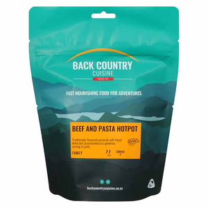 Beef And Pasta Hotpot Family by BACK COUNTRY CUISINE