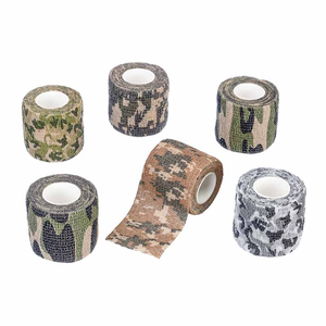 SONA 6pc Assorted Camouflage Adhesive Free Wraps