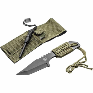 SONA Tanto Survival Knife with Flint