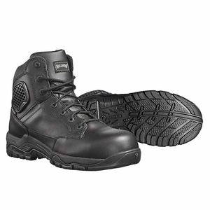 MAGNUM Strike Force 6.0 Leather Composite Toe SZ Waterproof Women's with Pull Tab