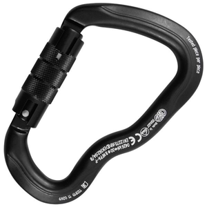 KONG 778 Ferrata Alu Twist Lock ALL BLACK NS