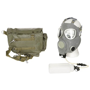 MILITARY SURPLUS Polish MP4B Gas Mask with Drink Bottle
