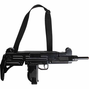 GONHER Diecast Uzi Sub Machine Gun Black - Toy Cap Gun