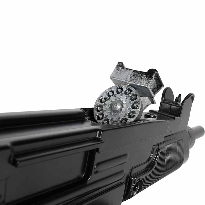 Diecast Uzi Sub Machine Gun Black - Toy Cap Gun by GONHER