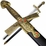 COBRA Ivanhoe Crusader Sword with Scabbard