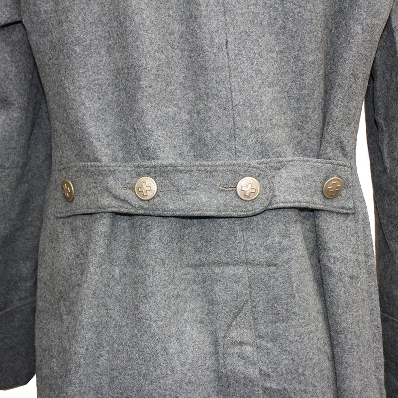 MILITARY SURPLUS Swiss WWII Era Great Coat - Warm and Comfortable ...