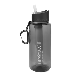 Go 1Lt Tritian Renew Filter Bottle - Dark Grey by LIFESTRAW
