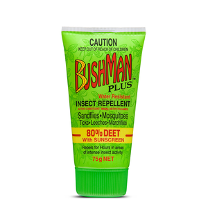 BUSHMAN 75G Gel Green Deet-80 With Sunscreen