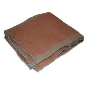 MILITARY SURPLUS Australian Blanket, Wool, Single, Brown