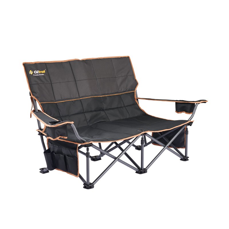 Fireside Double Folding Chair by OZTRAIL - Sit Back and Enjoy the