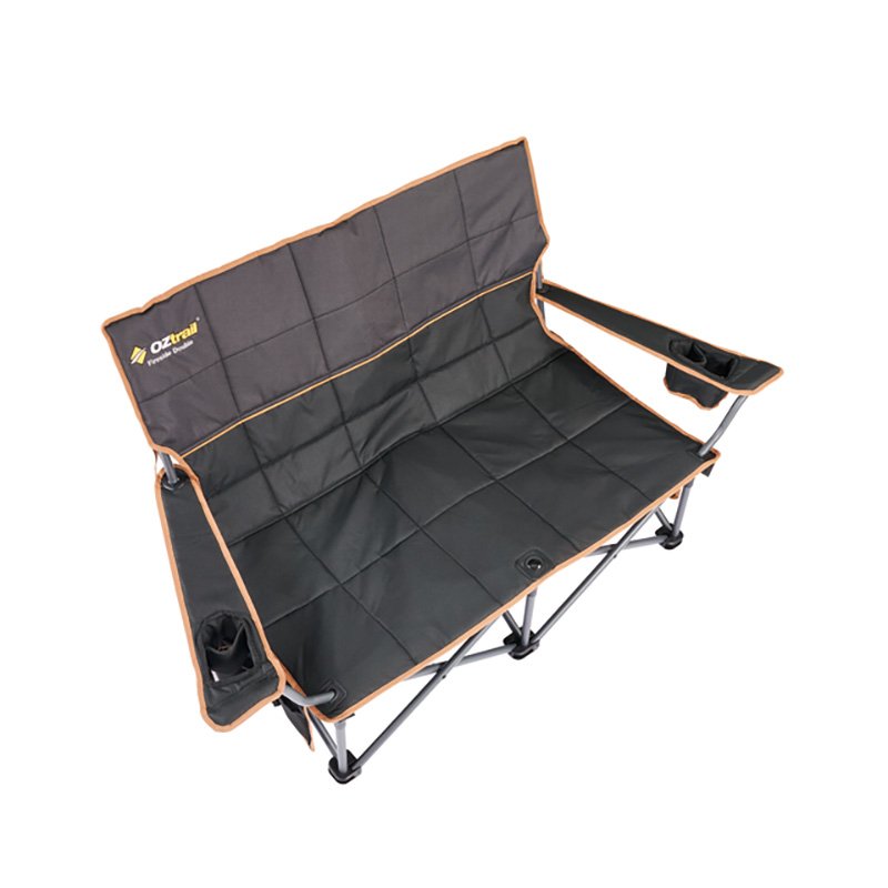 Fireside Double Folding Chair by OZTRAIL - Sit Back and Enjoy the