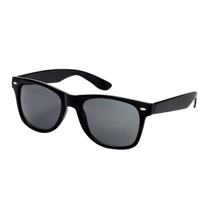 BLACK ICE Blake Unisex Wayfarer Style Sunglasses - Black