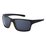 BLACK ICE Active Sunglasses Matt Black/Yellow Frame with Smoke Polarised Lens