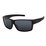 Anthony Sunglasses - Black Frame with Smoke Polarised Lens by BLACK ICE