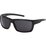 BLACK ICE Black Frame Sunglasses with Smoke Polarised Lens