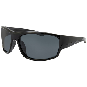 BLACK ICE XA7096 Black Sunglasses with Smoke Polarised Lens