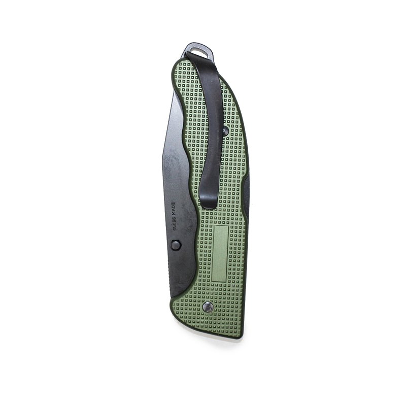 Evoke BSH Alox olive green Pocket Knife by VICTORINOX - High
