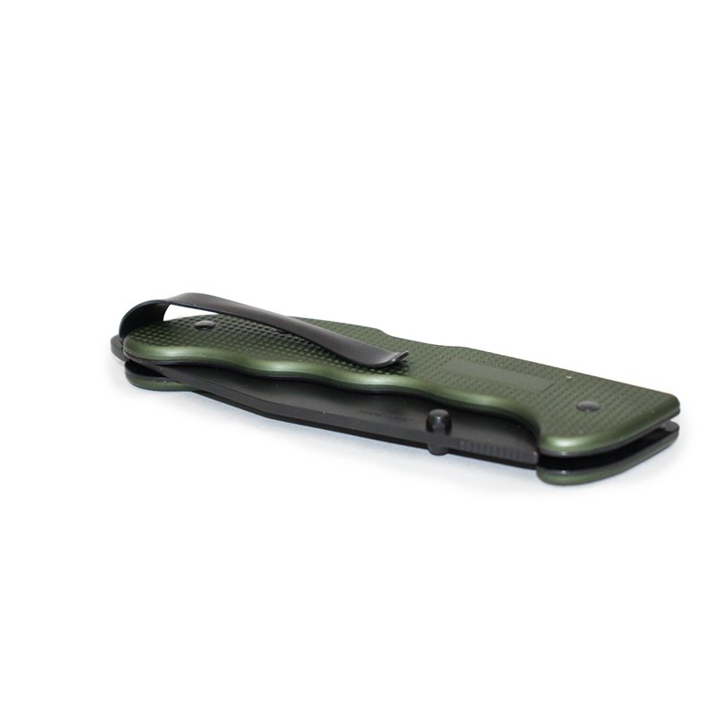 Evoke BSH Alox olive green Pocket Knife by VICTORINOX - High
