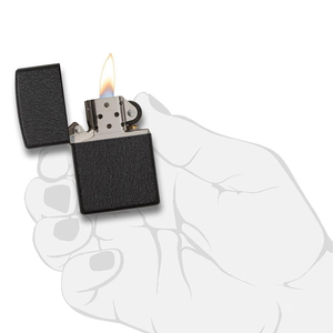Black Crackle by ZIPPO