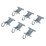 Caravan Awning Multi-use Hanger Hook 6 Pack by COMPANION