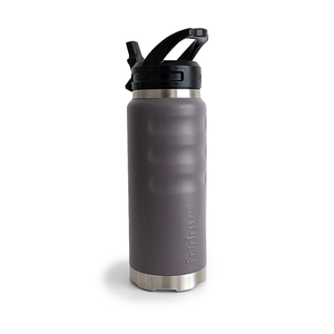 780ml Grip Bottle With Sipper Lid - Slate Grey by FRIDGY