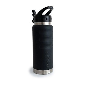 FRIDGY 780ml Grip Bottle With Sipper Lid  - Dark Hour Black
