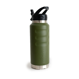 FRIDGY 780ml Grip Bottle With Sipper Lid  - Commando Green