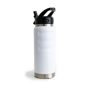 780ml Grip Bottle With Sipper Lid - Arctic White by FRIDGY