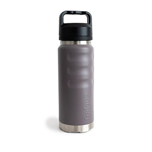 1080ml Grip Bottle With "Guzzler" Wide Mouth - Slate Grey by FRIDGY