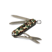 Classic - Camouflage With Screwdriver Swiss Army Knife by