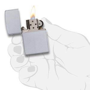 Satin Chrome by ZIPPO
