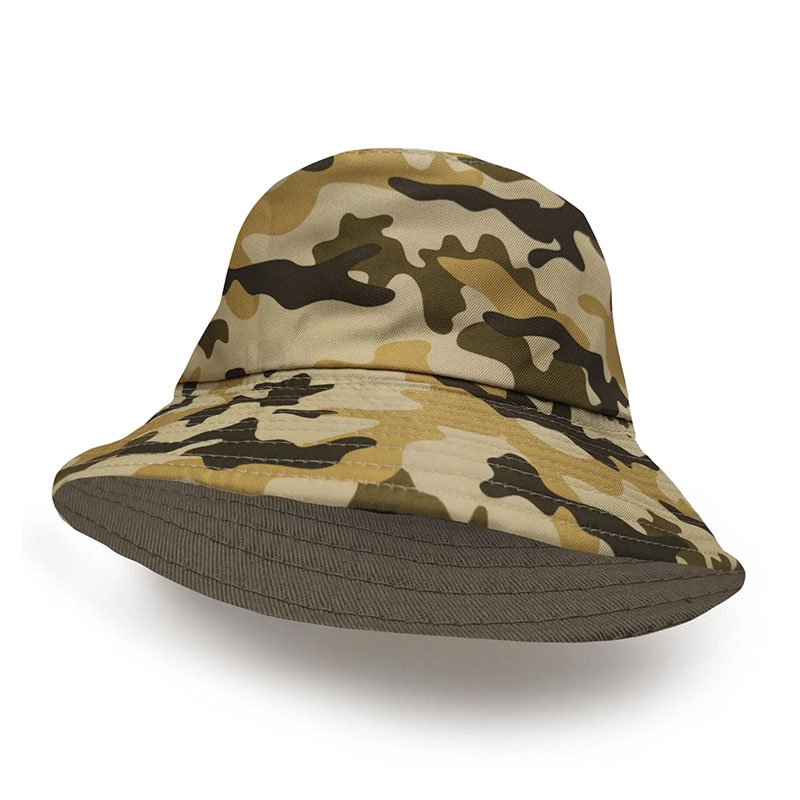 Reversible Bucket Hatz - Desert Storm - Tan by HEADSKINZ - Keep