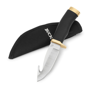 691BK Zipper Hollow Grind - Rubber Handle by BUCK KNIVES