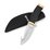 691BK Zipper Hollow Grind - Rubber Handle by BUCK KNIVES