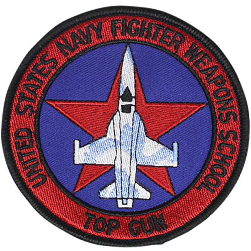 U.S. NAVY USN Fighter Weapons School F-16N Viper Patch by COMMANDO