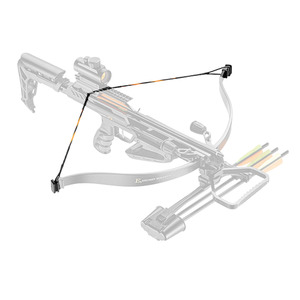 Tonne (Corde) CRS-097K Pour Arc Jaguar 2 Par Ek Archery – Dacron, Couleur Noir-Orange