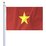 Flag Of Vietnam (Large) 5'x3' by OUTBOUND