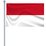 Flag Of Indonesia (Large) 5'x3' (Poland) by OUTBOUND