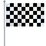 Checked Flag (Large) 5'x3' by OUTBOUND